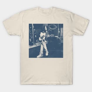 Neil Young - Blue Vintage Color T-Shirt